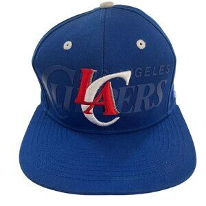 Adidas NBA LA Clippers 2014 Draft Hat Unisex Blue Flatbrim Adjustable‎ On…